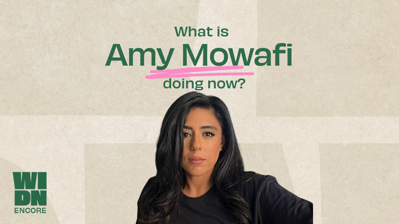 Encore, with media powerhouse Amy Mowafi